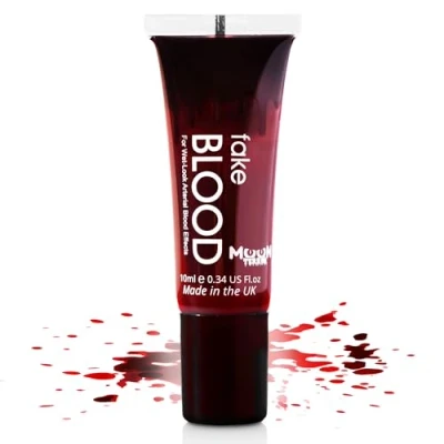 Abbildung von Moon Glow Kunstblut/Blutgel/Filmblut Spezialeffekte Verfassung 10ml mit applikator