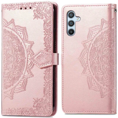 Abbildung von Samsung Galaxy A54 (5G) Hülle Kunstleder iMoshion Klapphülle Handyhülle Rosegold