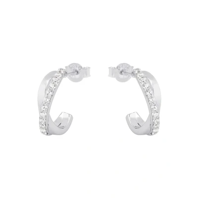 Abbildung von amor Creole für Damen, Sterling Silber 925, Zirkonia