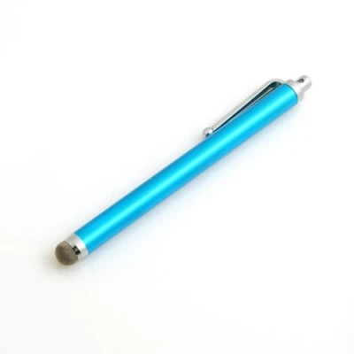Abbildung von System S Stylus Stift Textilfaser Spitze Touch Pen kapazitiver Bildschirm Eingabe Blau für Smartphone Touchscreen Handy Tablet PC PDA