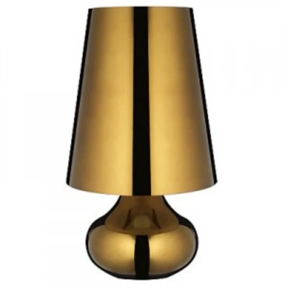 Abbildung von Kartell Cindy LED Tischleuchte dunkelgold metallic