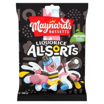 Abbildung von Bassetts Liquorice Allsorts 190g Pack of 4