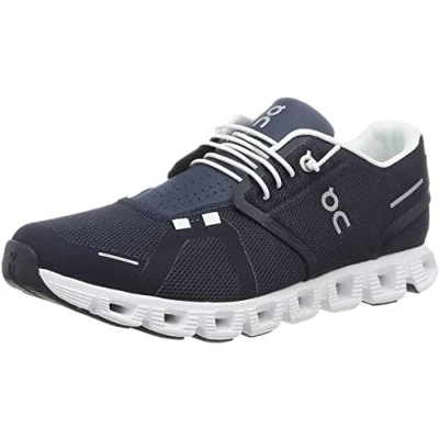 Abbildung von ON Cloud 5 Herren Sneaker, Midnight/Wei, 47 EU