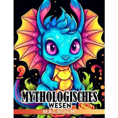 Abbildung von Mythologisches Wesen Malbuch: Super Cool Illustrationen Ausmalbilder Geschenke zur Entspannung und Stressabbau für alle Altersgruppen