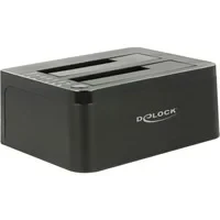Abbildung von Dockingstation DeLock 2X SATA III HDD &gt; USB3.0 Clone Funktion
