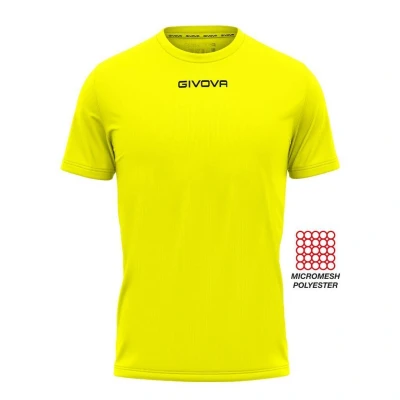 Abbildung von Givova Unisex Hemd Eins T shirts, Gelb Fluo, S L EU