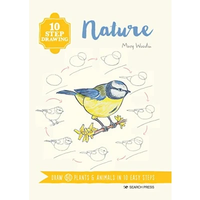 Abbildung von 10 Step Drawing: Nature: Draw 60 Plants &amp; Animals in Easy Steps