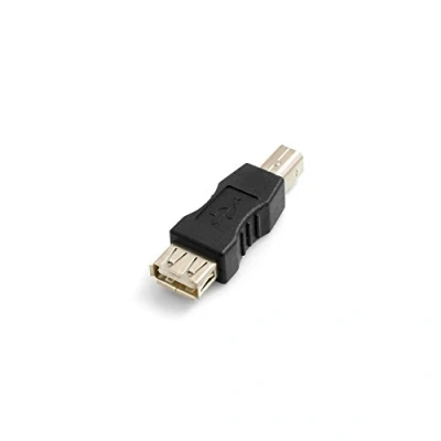 Abbildung von System S USB A Buchse zu Typ B Stecker Adapter Kabel