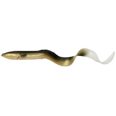 Abbildung von Savage Gear Kunstköder, 3D Real Eel 20cm Dirty Bulk Gummiköder