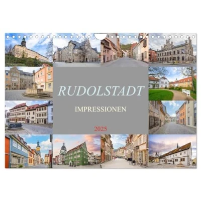 Abbildung von Rudolstadt Impressionen (Wandkalender 2025 DIN A4 quer), CALVENDO Monatskalender