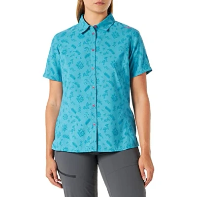 Abbildung von CMP, Polyester Half Sleeves T Shirt Floral Style, BOTTLE, D34