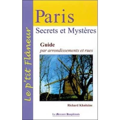 Abbildung von Paris Secrets et Mystères Guide par arrondissements rues