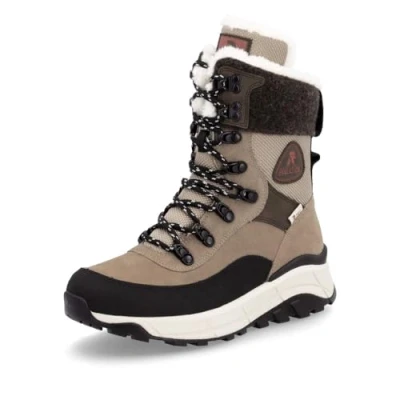 Abbildung von Rieker Evolution Snowboot/Winterstiefel, Damen, Größe: 43, Black Schuhe