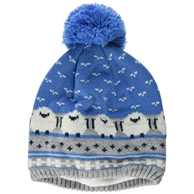 Abbildung von Sterntaler Baby Jungen Strickmütze Strickmütze, Mittelblau, 47