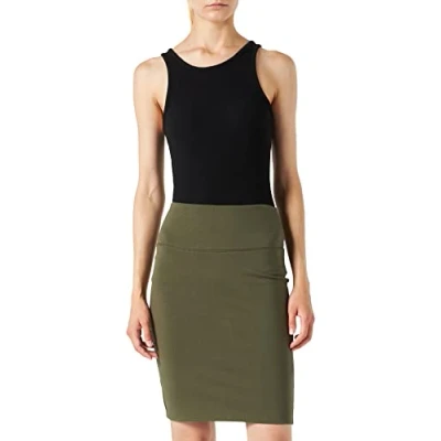 Abbildung von Kaffe Penny Bleistiftrock, Damen, Größe: XL, Grape leaf