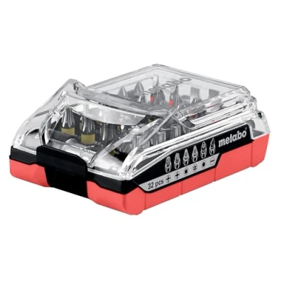 Abbildung von Metabo Akku Bit Box 626696000 Vielseitiges Set für präzise Arbeiten 32 teilig