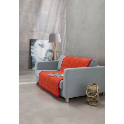 Abbildung von IBENA Sofaschoner &quot;Fano&quot;, 100 x 200 cm (Breite Länge), mit modernen Streifen