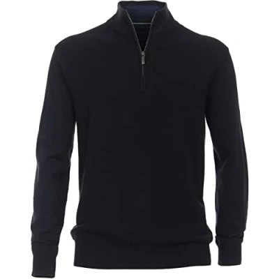 Abbildung von Casamoda Troyer UNI Strickpullover, Herren, Größe: 6XL, Dunkelblau