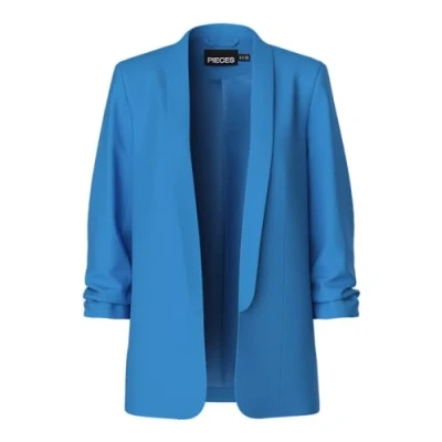 Abbildung von Pieces Pcbosella Blazer, Damen, Größe: XS, Azure blue