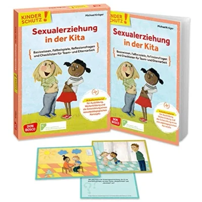 Abbildung von Kinderschutz: Sexualerziehung in der Kita: Basiswissen, Fallbeispiele, Reflexionsfragen und Checklisten für Team Elternarbeit. Arbeitsmaterial ... (Don Bosco Medienpakete das Kindeswohl)