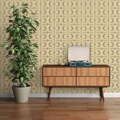 Abbildung von A.S. Création Vliestapete &quot;Retro Chic 3D Tapete Mustertapete Vintage 3D&quot;, matt, Kacheln für Schlafzimmer Küche Wohnzimmer Design modern