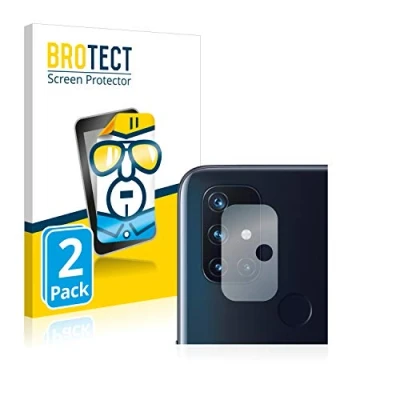 Abbildung von BROTECT (2 Stück Schutzfolie für OnePlus Nord N10 5G (NUR Kameraschutz) Displayschutz Folie Ultra Klar