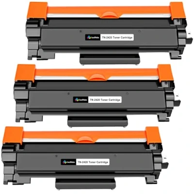 Abbildung von LeciRoba TN 2420 für Brother TN2420 TN2410 2410 toner DCP L2530DW L2510D L2537DN L2550DN HL L2350DW L2310D L2357DW L2370DN L2375DW MFC L2710DW L2710DN L2730DW L2750DW (3Schwarz)