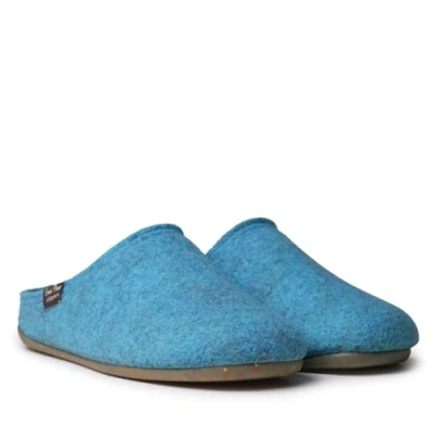 Abbildung von TONI PONS MONA FR Damen Clogs aus recyceltem Filz, türkis, 44 EU