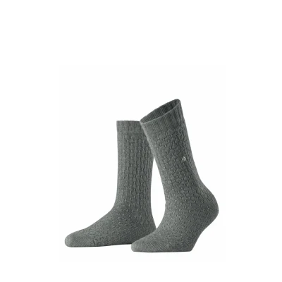 Abbildung von Burlington Orkney Socken, Damen, Größe: 36 41, Light greymel
