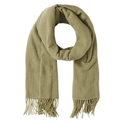 Abbildung von PIECES Damen Pckial New Long Scarf Noos Bc Schal, Deep Lichen Green, Einheitsgröße EU