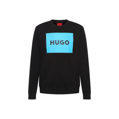 Abbildung von HUGO Duragol Sweatshirt, Herren, Größe: Medium, Black