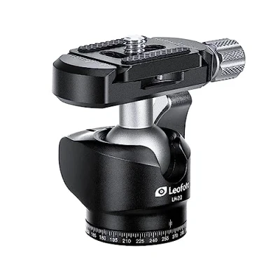 Abbildung von LEOFOTO Stativ Kugelkopf LH 22+PU 25
