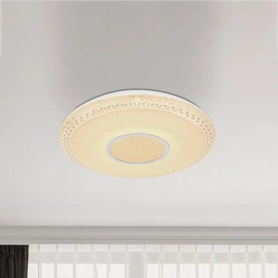 Abbildung von Lighting KLEMENS Deckenleuchte Metall weiß, LED