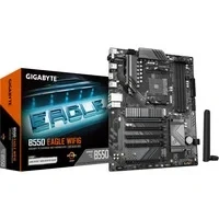 Abbildung von GIGABYTE B550 Eagle WIFI6 Mainboard AMD Ryzen 5000 G Serie CPUs, 10+3+1 Phasen VRM, bis zu 3200 MHz DDR4, 1xPCIe 4.0 + 3.0 M.2, 1GbE LAN, WiFi 6, USB 3.2 Gen 2