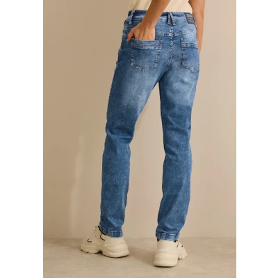 Abbildung von Street One IM Casual FIT Jeans Slim Fit, Damen, Größe: 31x28, Blau