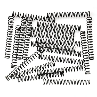 Abbildung von Musiclily Pro 4,5X35mm Stahl Federn für Saitenreiter E Gitarre Bass, Schwarz (20er Set)