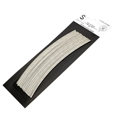 Abbildung von Sintoms E241138 Elite Serie Neusilber Extra Hart 2,4mm Medium Gitarrenbünde Bunddraht Fret Wire Set für Fender Squier E Gitarre