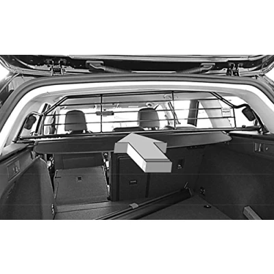 Abbildung von Kleinmetall Masterline passend für VW Golf VII Variant Trenngitter/Hundegitter/Gepäckgitter