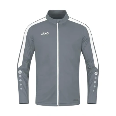 Abbildung von JAKO Damen Polyesterjacke Power, Steingrau, 38