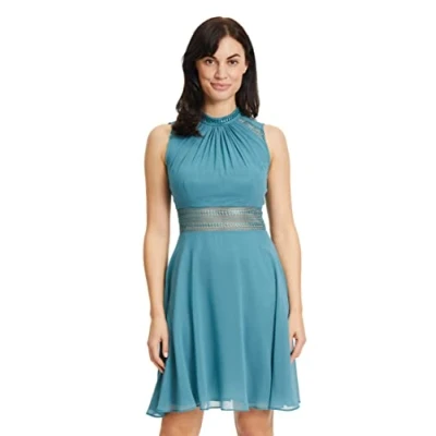 Abbildung von Vera Mont Cocktailkleid/festliches Kleid, Damen, Größe: 42, Smoky teal