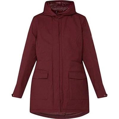 Abbildung von McKINLEY Damen Mina Funktions Mantel, Melange/Red Wine, 42
