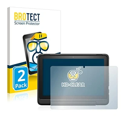 Abbildung von BROTECT (2 Stück Schutzfolie für Amazon Fire HD 10 Kids Pro 2021 Displayschutz Folie Ultra Klar