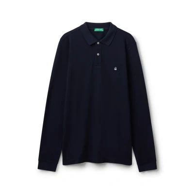 Abbildung von United Colors of Benetton Poloshirt, Herren, Größe: XS, Blue