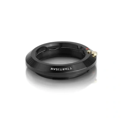Abbildung von TTArtisan Leica M Objektiv auf Z/R/L/E/GFX/X1D/FUJI Mount Kameraobjektivadapter (M L Adapter, schwarz)