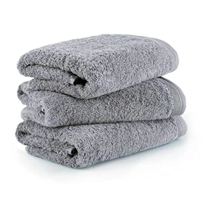Abbildung von Möve Handtücher &quot;Superwuschel&quot;, (Set, 3 St.), Handtuch mit Bordüre, 100% Premium Cotton Baumwolle, einfarbig, weich