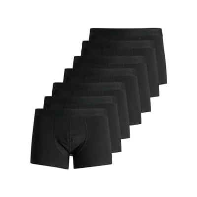 Abbildung von Jack &amp; Jones Jacblack Friday Trunks 7 PACK Panties, Herren, Größe: Large, Black