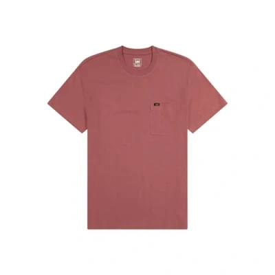 Abbildung von Lee Short Sleeve Pocket Tshirt basic, Herren, Größe: Large, Henna
