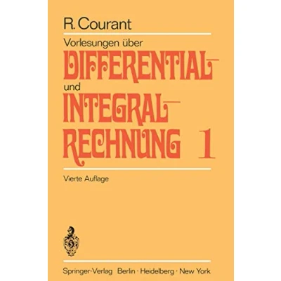 Abbildung von Vorlesungen über Differential und Integralrechnung Bd. 1: Funktionen einer Veränderlichen