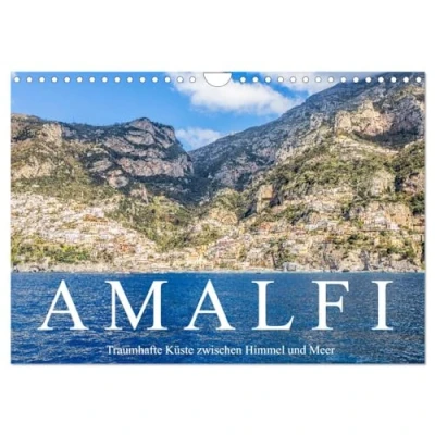 Abbildung von Amalfi Traumhafte Küste zwischen Himmel und Meer (Wandkalender 2025 DIN A4 quer), CALVENDO Monatskalender