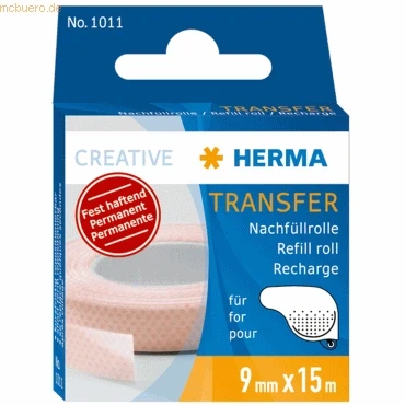Abbildung von HERMA Nachfüllrolle Transfer Klebespender fest haftend 15m